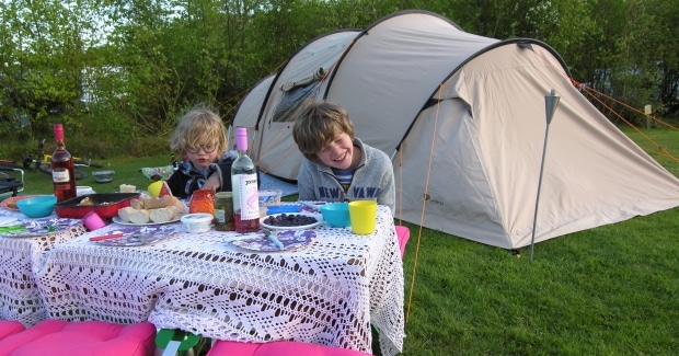 Clam kat Corrupt Carl Denig Zwerver | familietent, tent | test | kamperen | camping