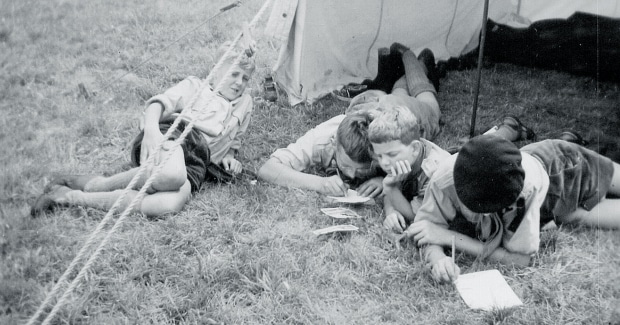 100 jaar kamperen