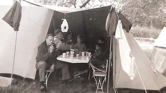 Kampeernostalgie uit 1962