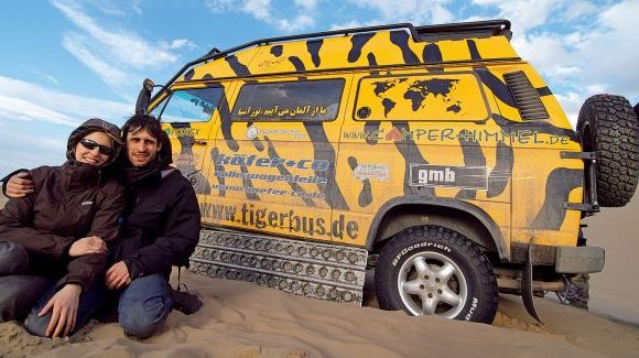 Wereldreis per camper