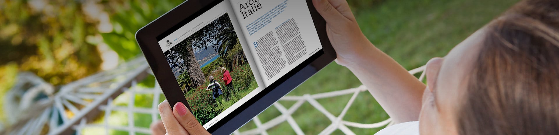 acsi magazines app header