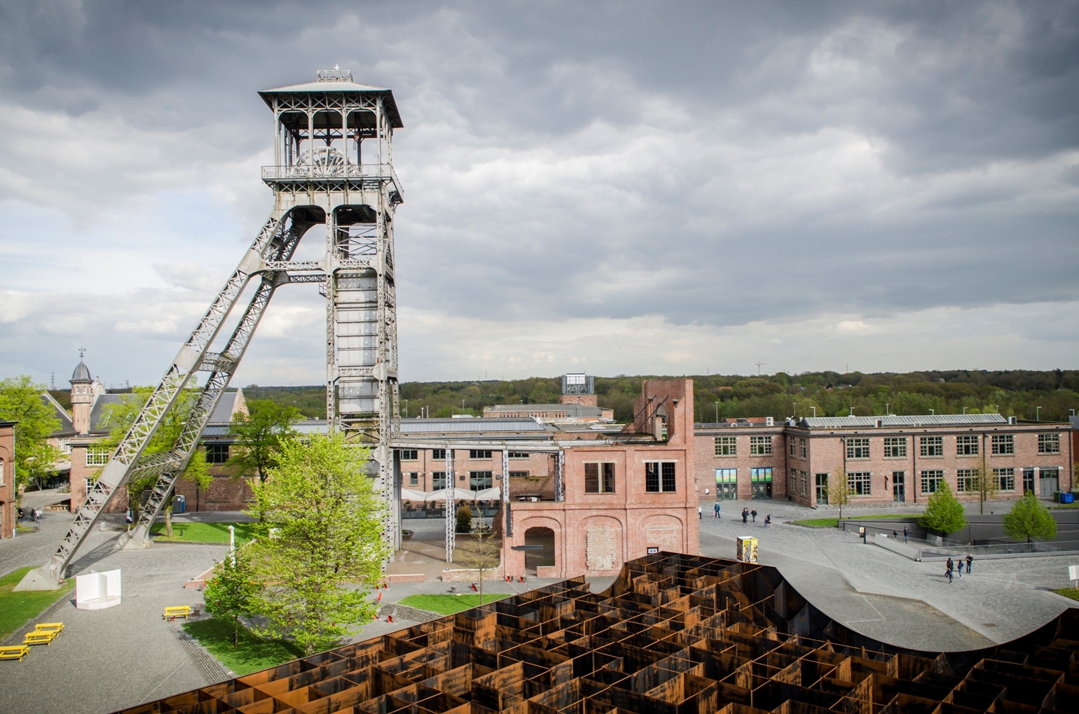 C-Mine Genk Belgisch Limburg foto Jaap Buijs