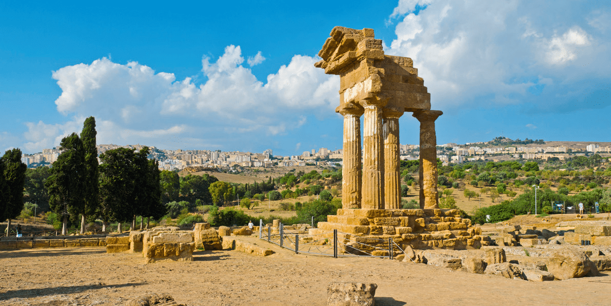 Sicilië Concordia-Tempel Agrigento