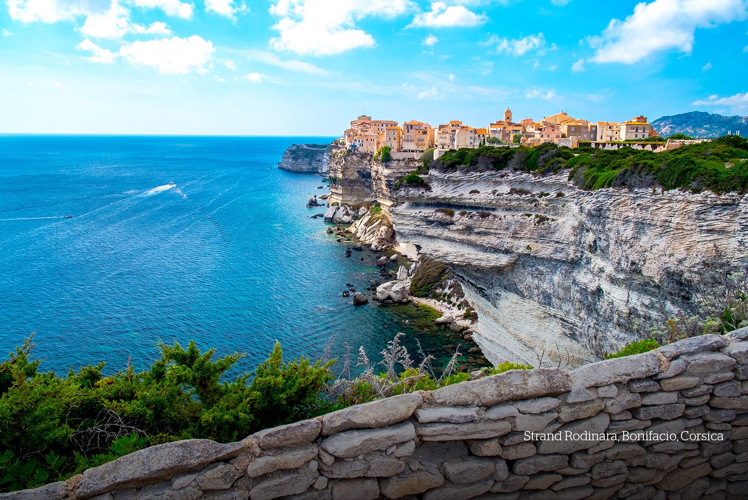 Rodinara strand, Bonifacio, Corsica