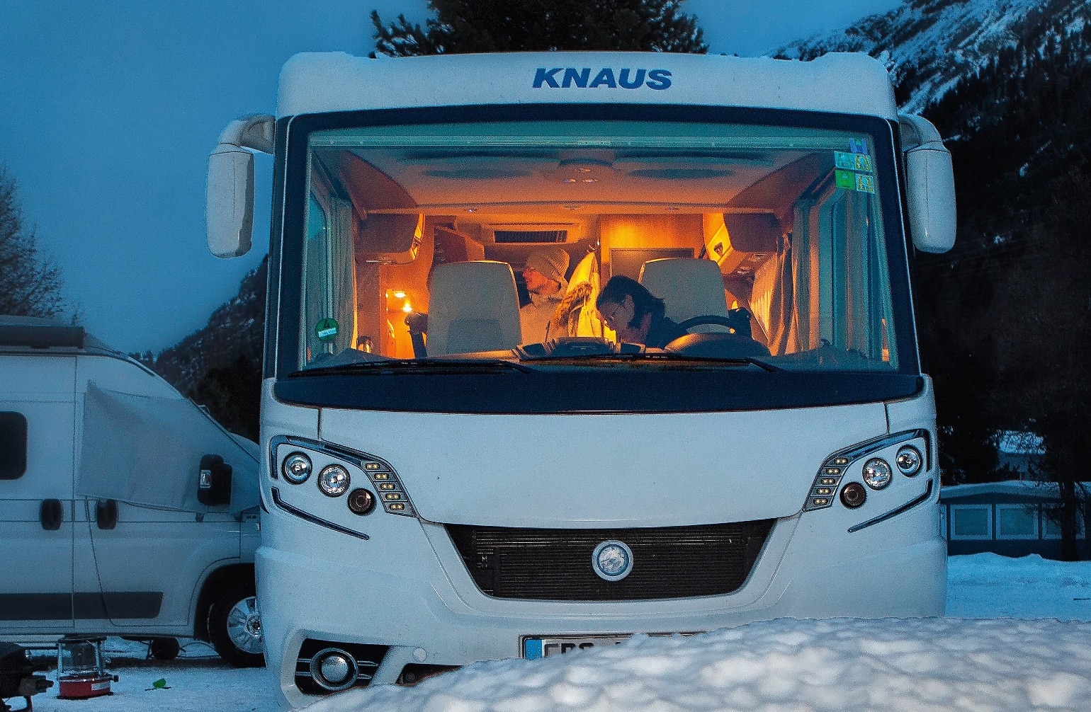 Winterkamperen camper