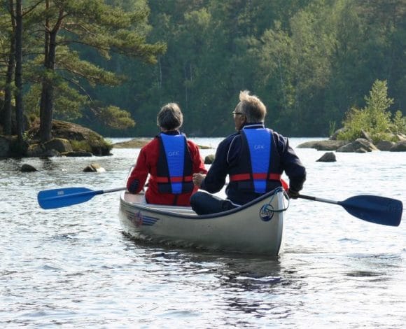Kamperen in relaxed Zweden