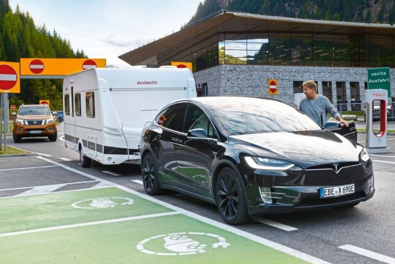 Met Een Elektrische Trekauto Naar De Dolomieten Deel 1