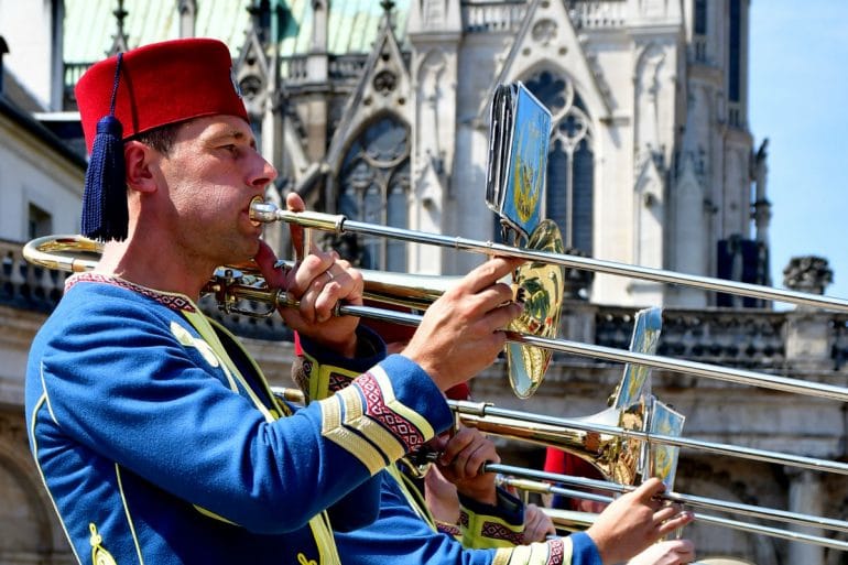 Muzikant in Nancy