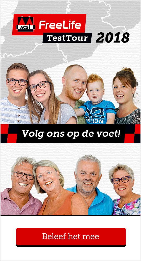 FreeLife TestTour volg ons op de voet