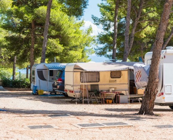 Zonnepanelen caravan