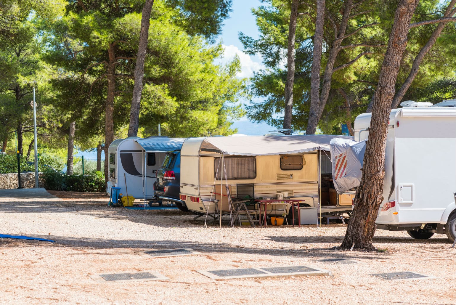 Zonnepanelen caravan