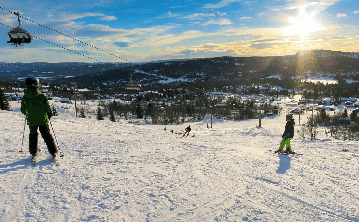 Wintersport Zuid-Noorwegen