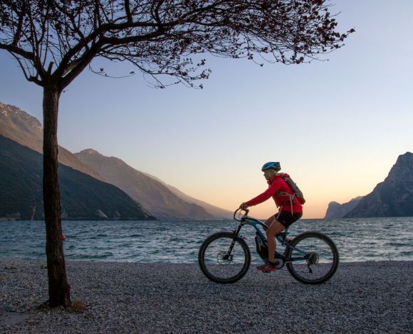 E-mountainbike Gardameer