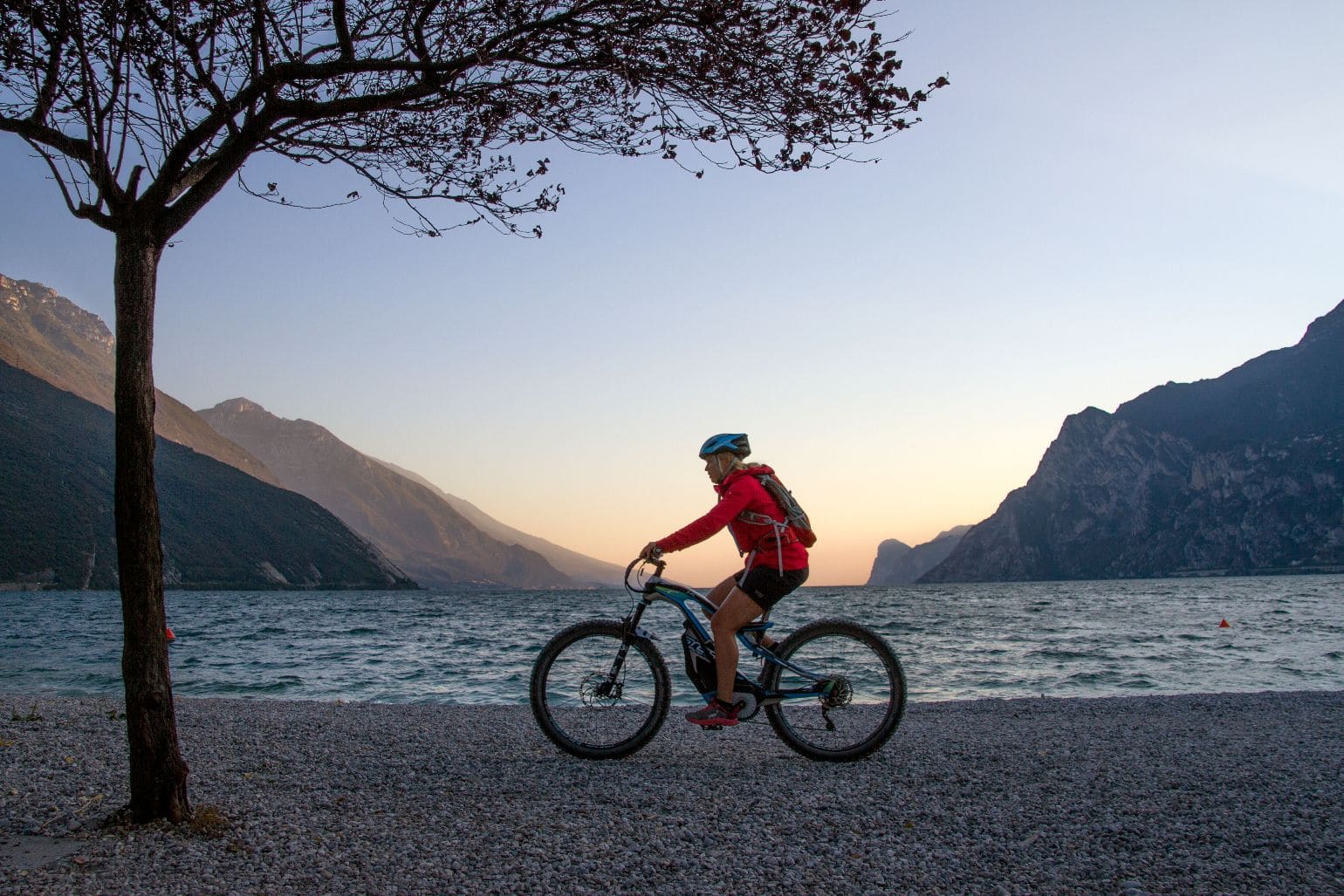 E-mountainbike Gardameer