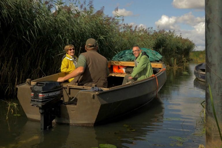 Cultuurliefhebbers Joop en Tonny gaan varen
