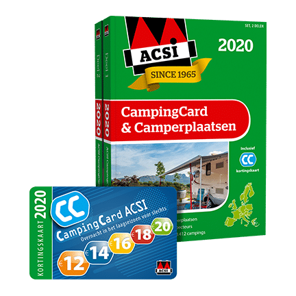 cadeau abonnement acsi campingcard camperplaatsen combi abonnement 2020