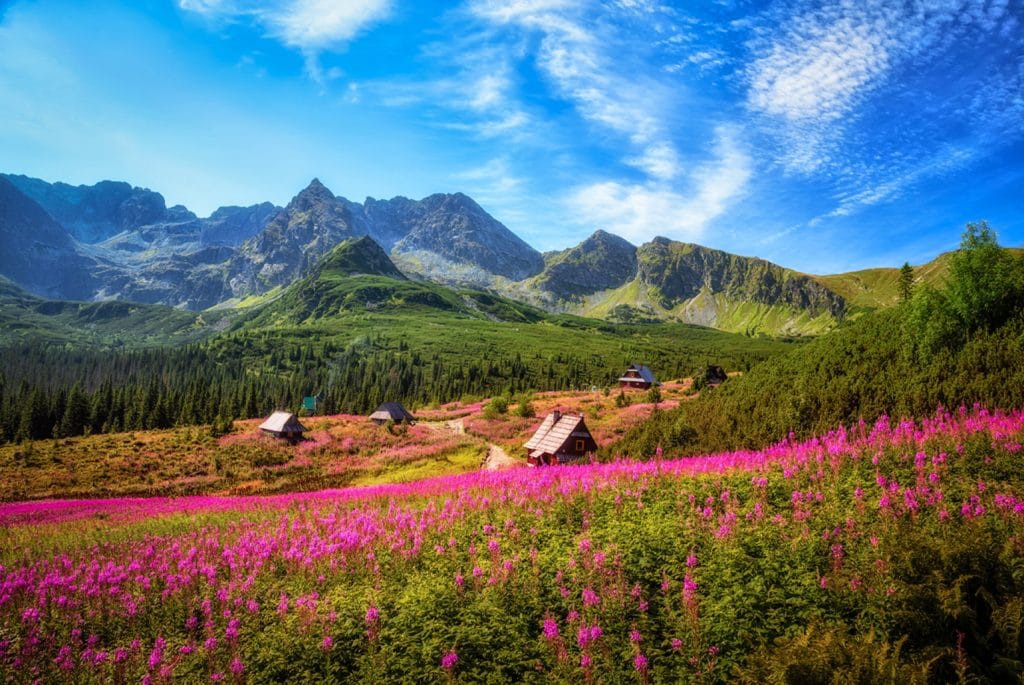 Klein-Polen_Tatry Mountains, Karpaty, Poland