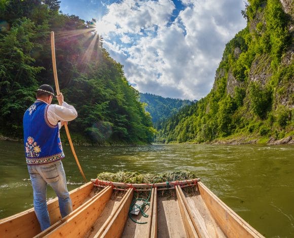 Klein-Polen_Raften op Dunajec