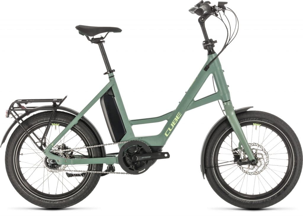 E-bike Cube Compact Hybrid groen