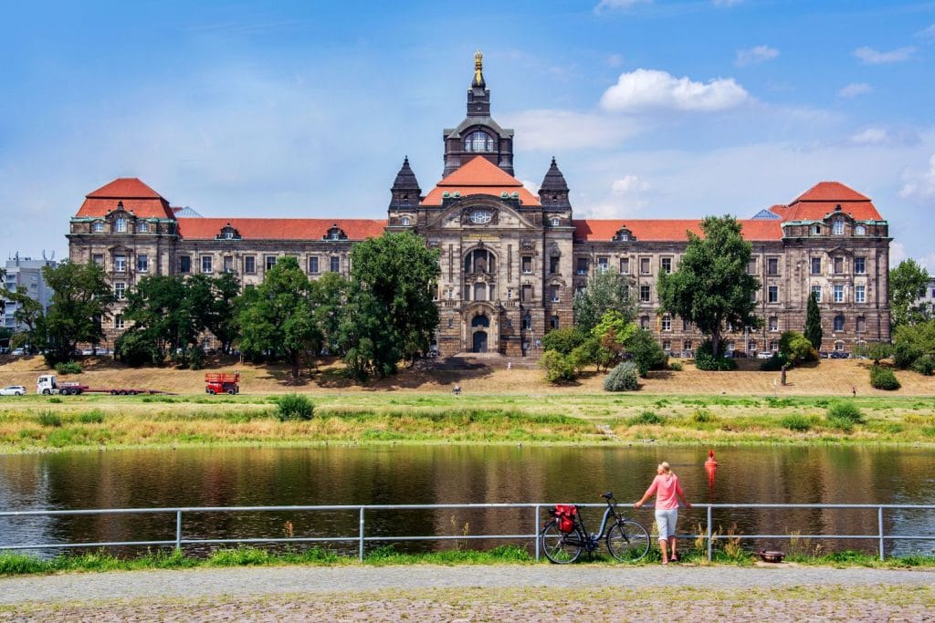 Fietsen Saksen Elbe
