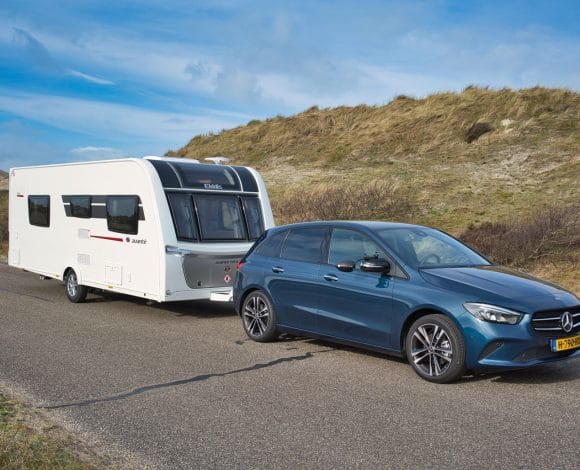 Trekautotest Mercedes B 200