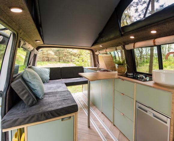 Camp-r VW Transporter interieur