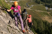 via ferrata Dolomieten