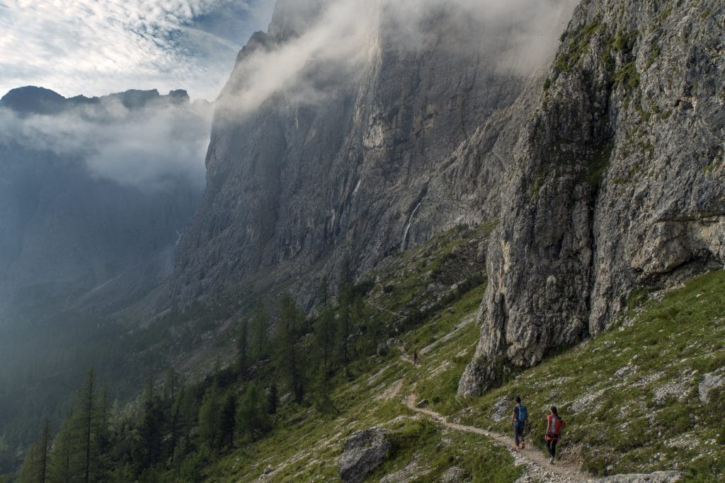 via ferrata Dolomieten