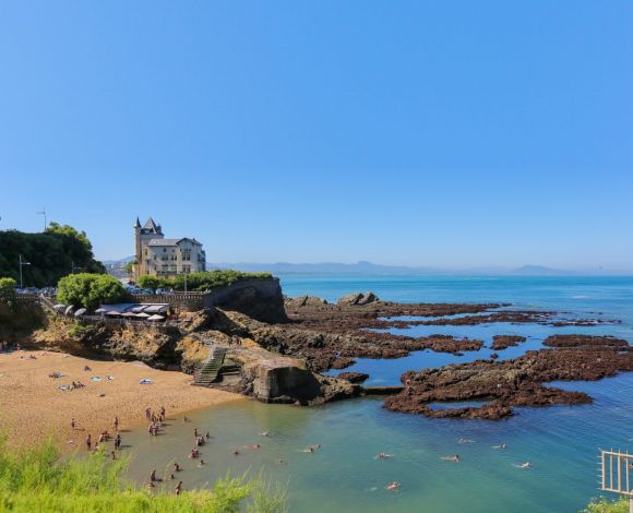 Plage du Port Vieux Biarritz credit Photo Bernard Pays Basque