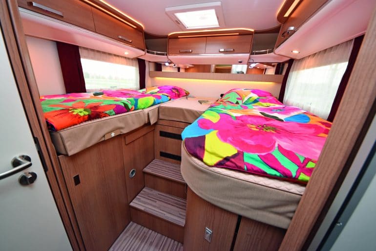 Testrit Malibu T 490 LE_bedden