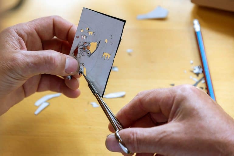 Papierknippen Lenk