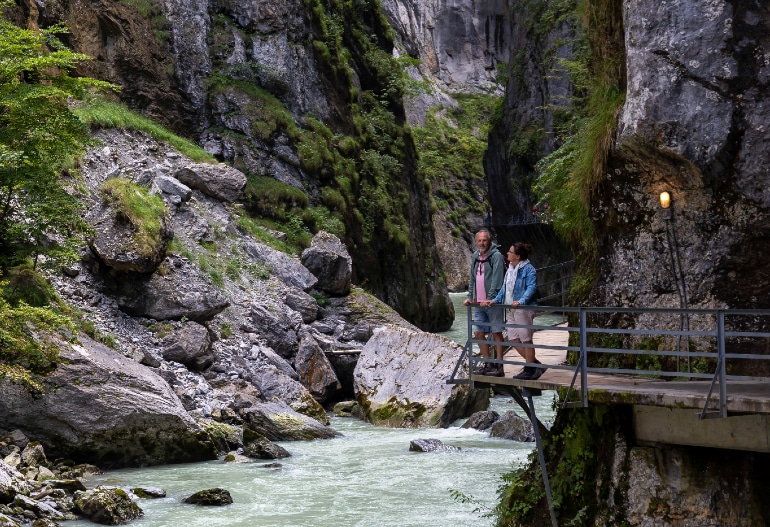 Aareschlucht wandeling 