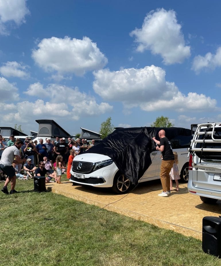 Presentatie elektrische camper Tonke EQV