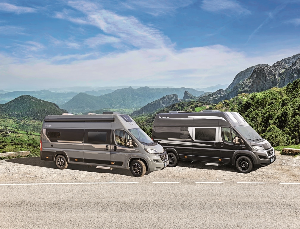 Vergelijking buscampers La Strada Avanti C. vs Frankia Yucon