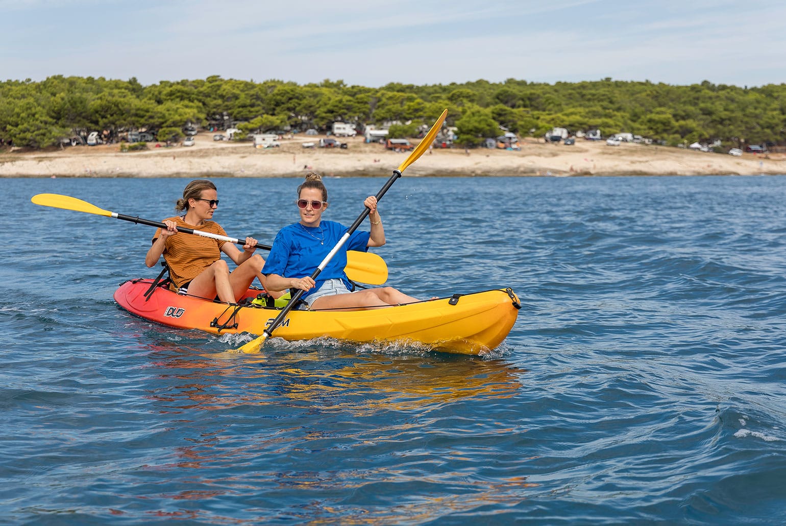 Kamenjak is dé place-to-be voor watersporters.