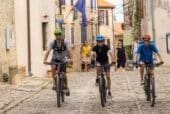 Mountainbiken over Parenzana-route