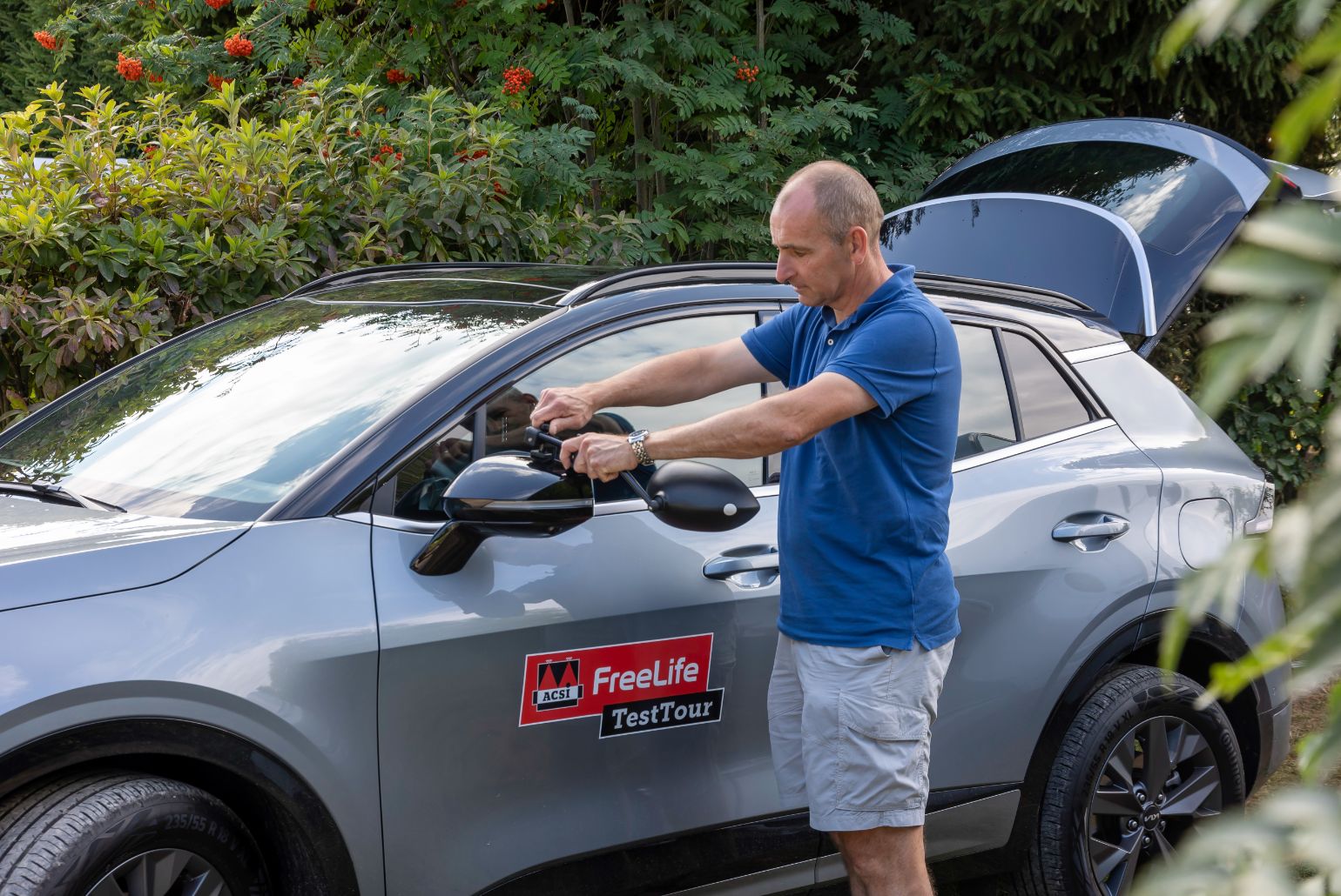 Team Levensgenieters reist naar Wallonië met een Kia Sportage Hybrid