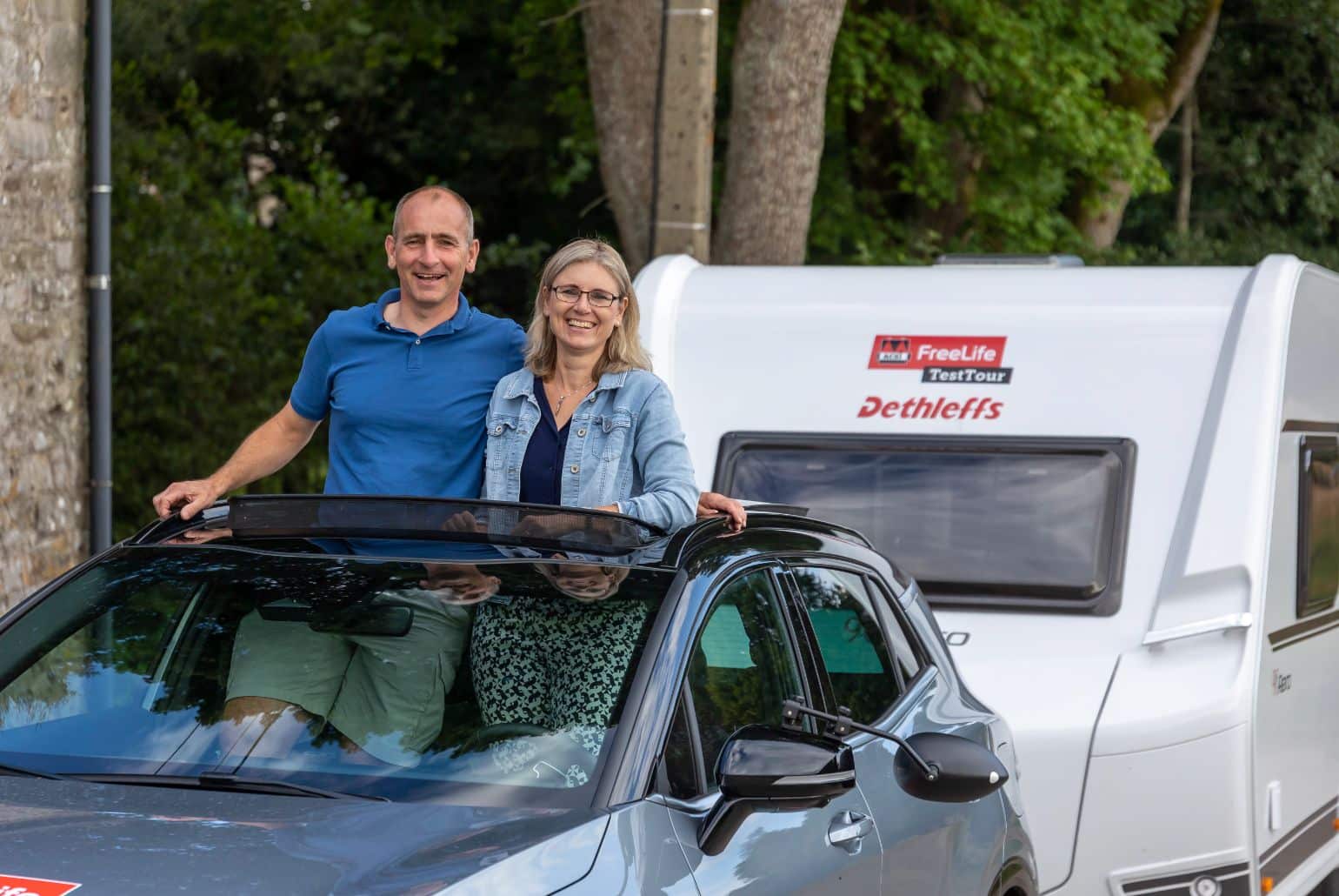 Team Levensgenieters reist naar Wallonië met een Kia Sportage Hybrid