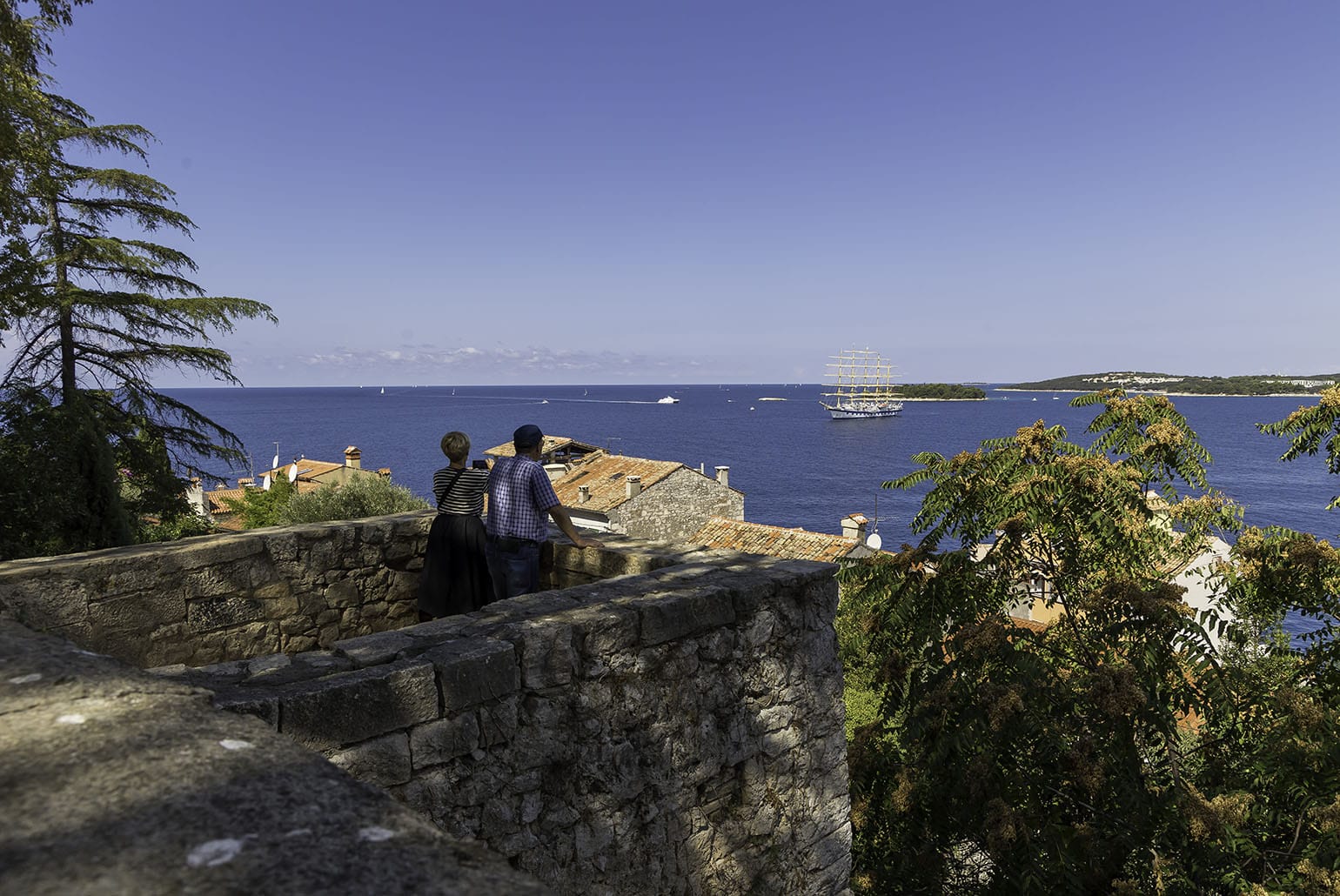 TestTour Kroatië_Rovinj_uitzicht zee