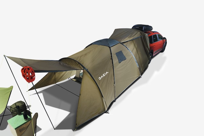 Dacia Jogger Sleep Pack_met tent