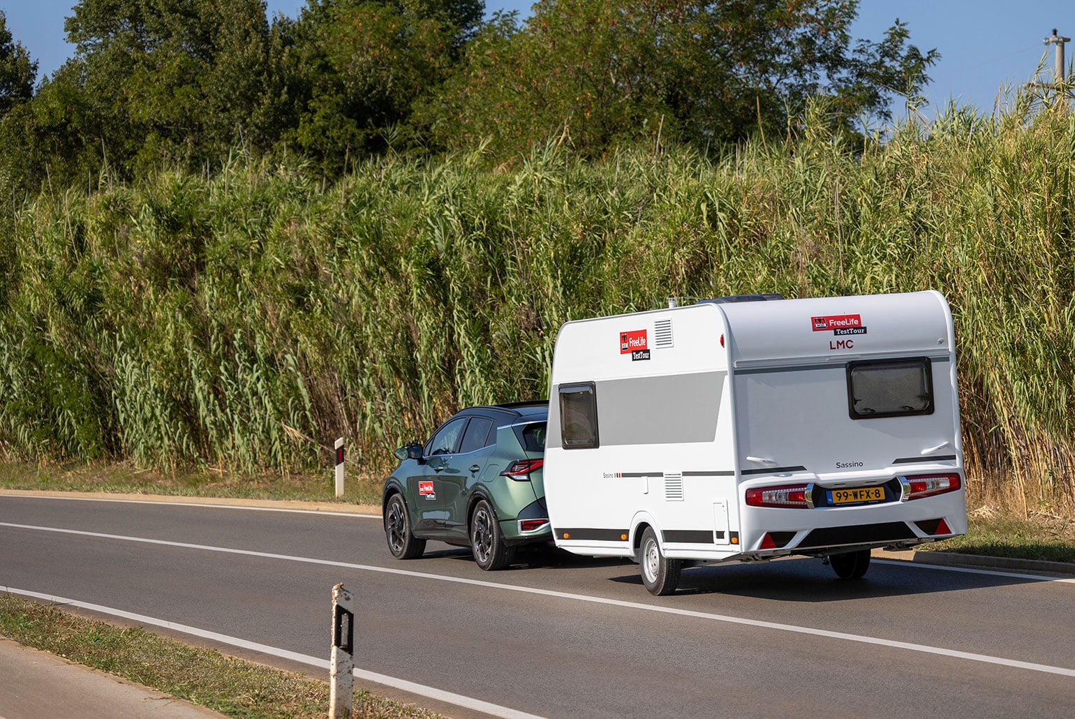 TestTour Kroatië_LMC Sassino_onderweg