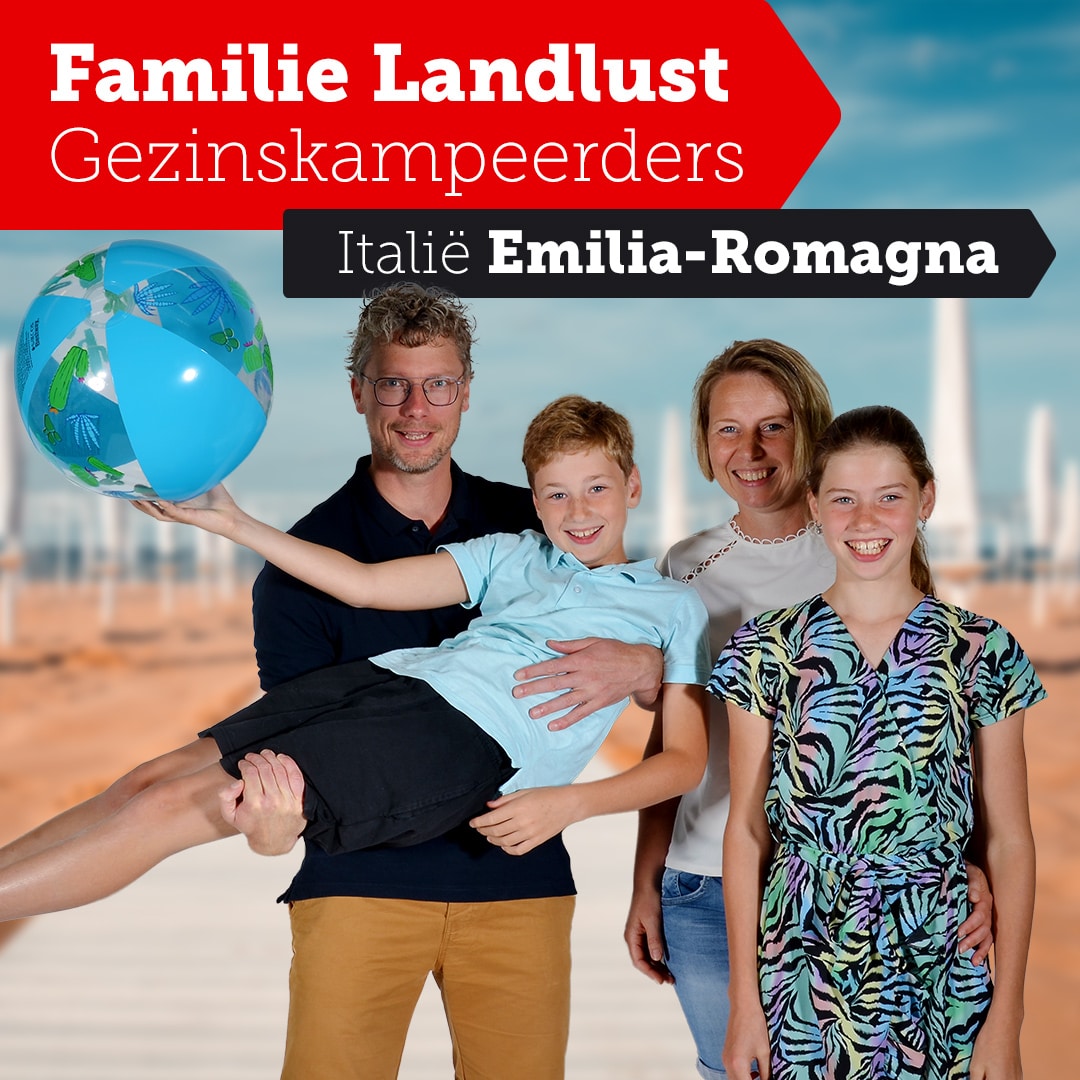 Gezinskampeerders Emilia-Romagna 2023