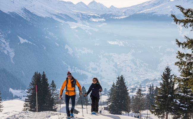 Winterkamperen Berner Oberland_sneeuwschoenwandelen Wetterhorn