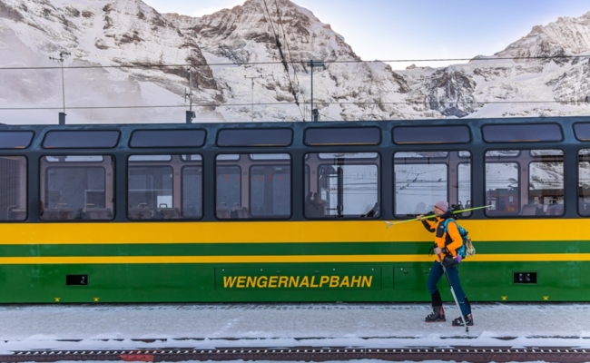 Winterkamperen Berner Oberland_skiën Jungfrau
