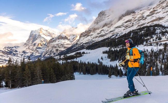 Winterkamperen Berner Oberland_skiën Jungfrau