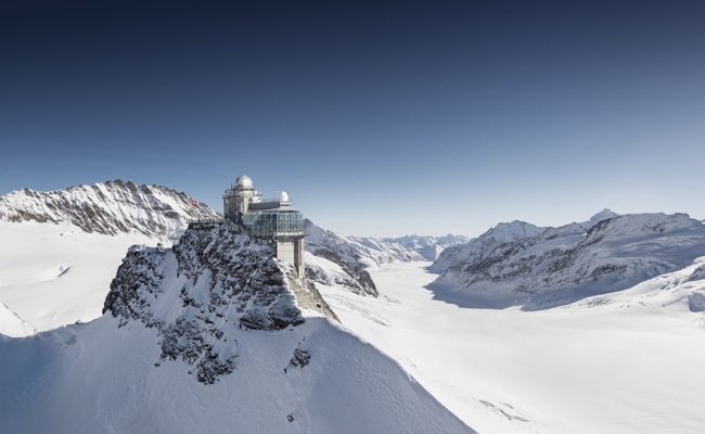 Winterkamperen Berner Oberland_Jungfraujoch Sphinx