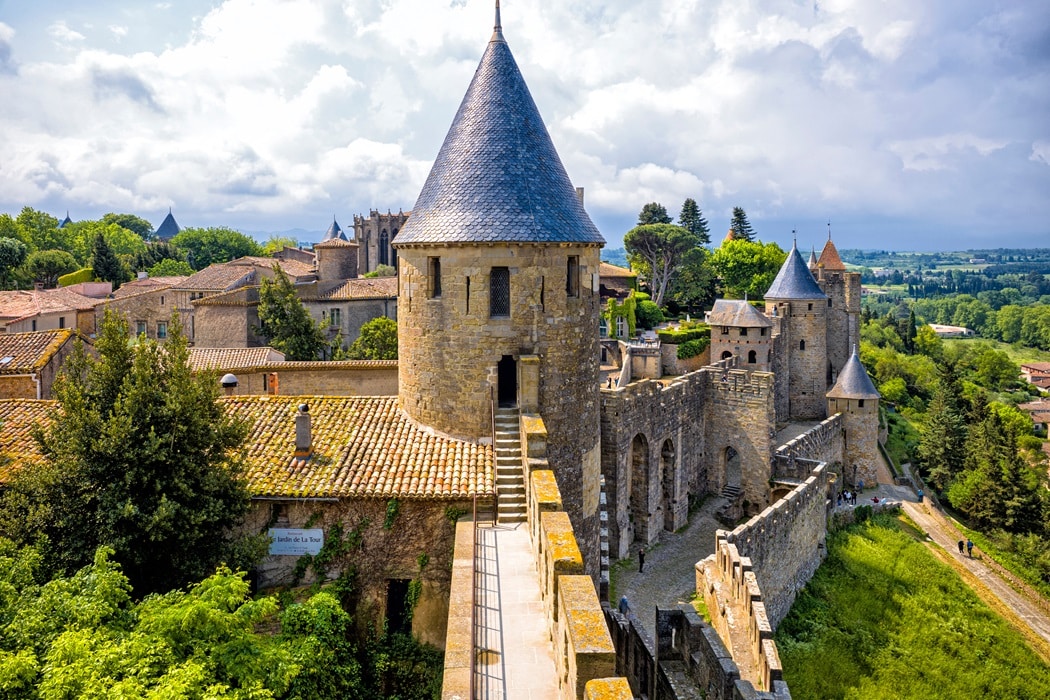 Carcassonne_stadsmuur