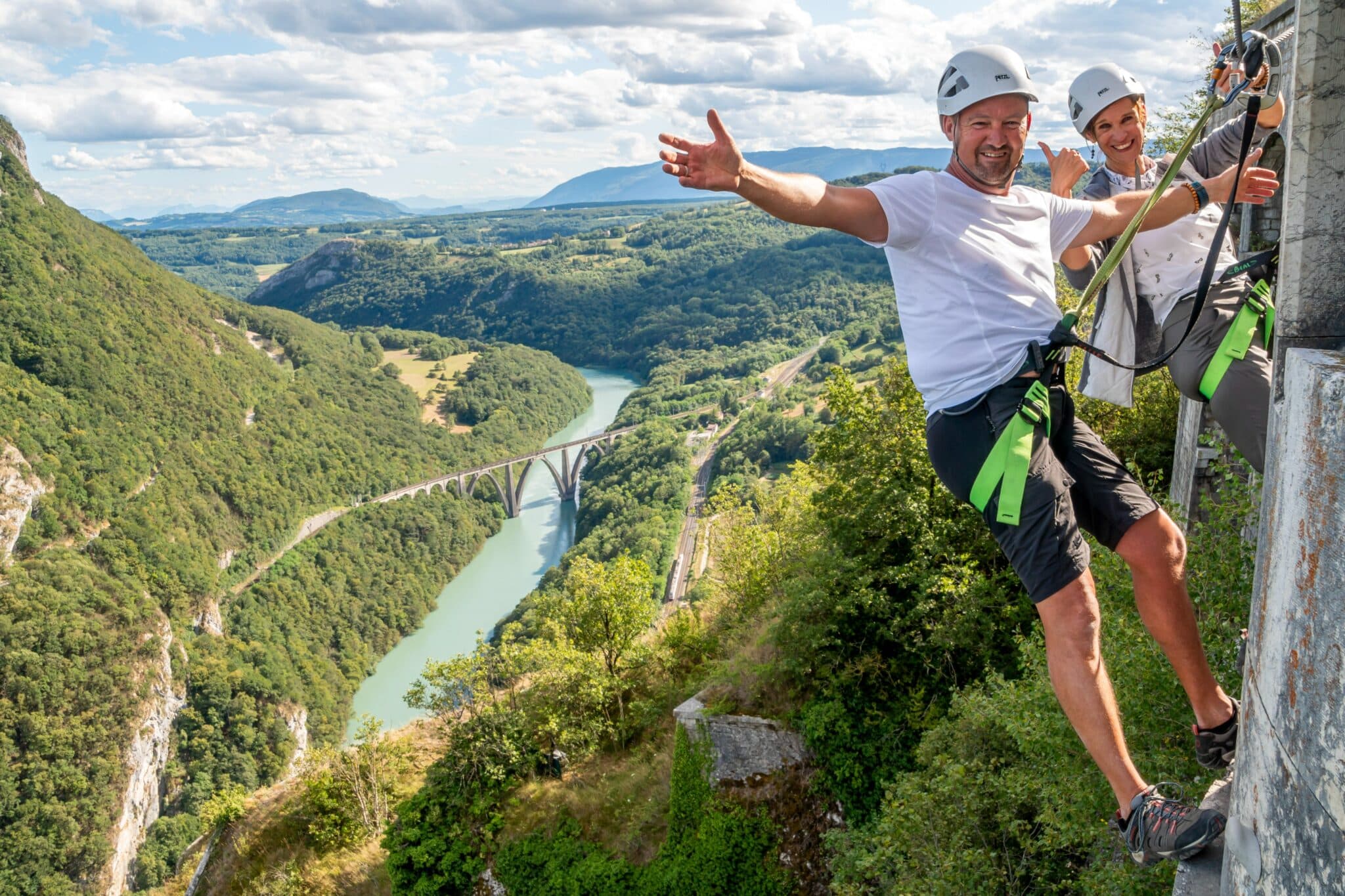 TestTour Jura_via ferrata Fort l'Ecluse