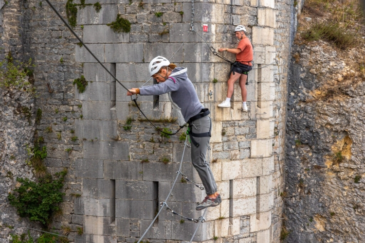 Via ferrata Fort l'Ecluse