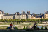 le chateau de Fontainebleau etape de la scandiberique eberthier
